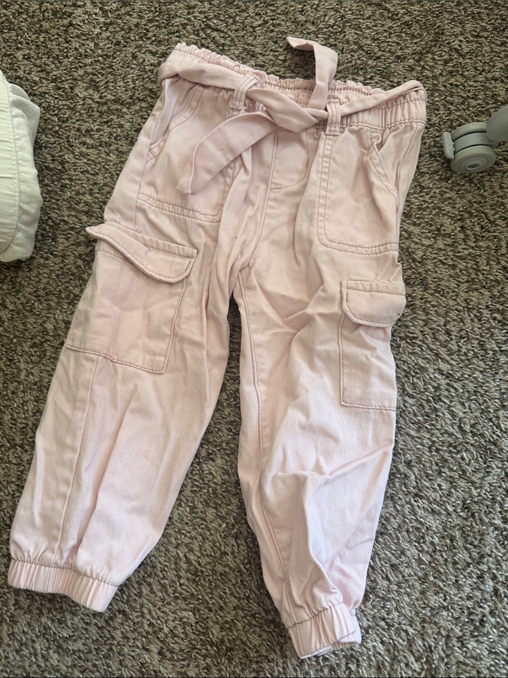 Carter's Light Pink Cargo Jogger Pants